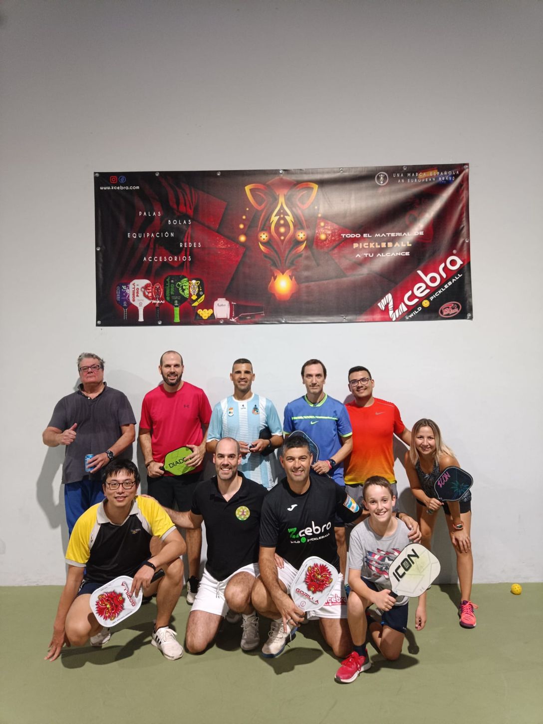 Clínic de Martín Suárez en Vila Pickleball