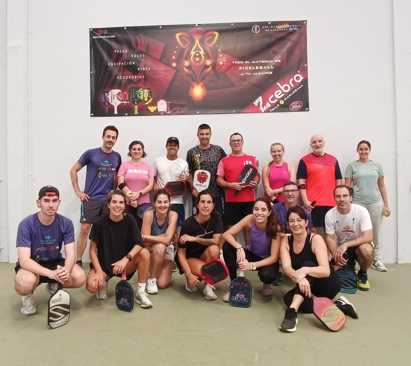 Clínic de Martín Suárez en Vila Pickleball