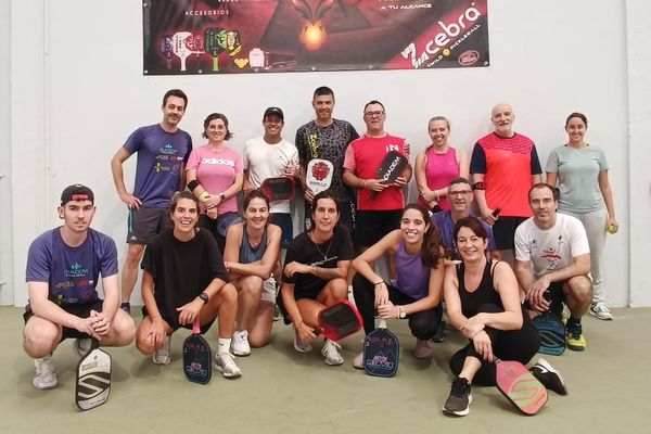 Clínic de Martín Suárez en Vila Pickleball