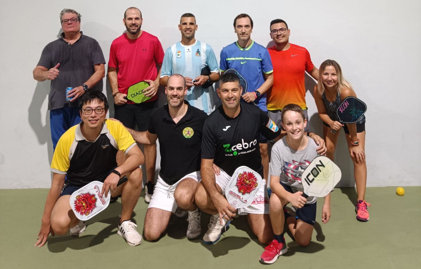 Clínic de Martín Suárez en Vila Pickleball