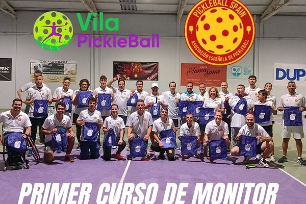 Primer curso de monitores de pickleball de Catalunya en Vila Pickleball