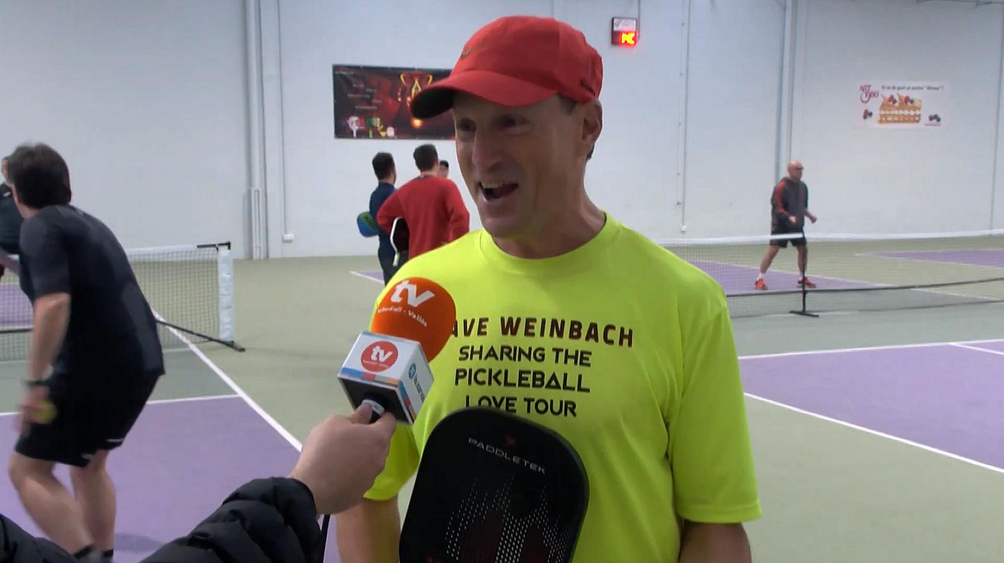 Dave 'The Badger' Weinbach visitó Vila Pickleball para ofrecer el primer y exclusivo clinic de España