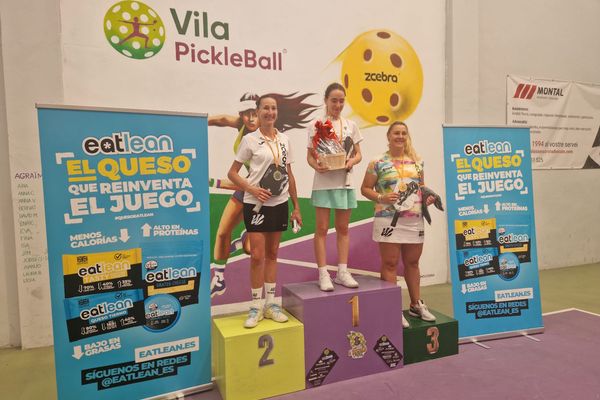 Eatlean 4 Seasons Spring de Vila Pickleball sorprende con nuevas caras en la cima del podio