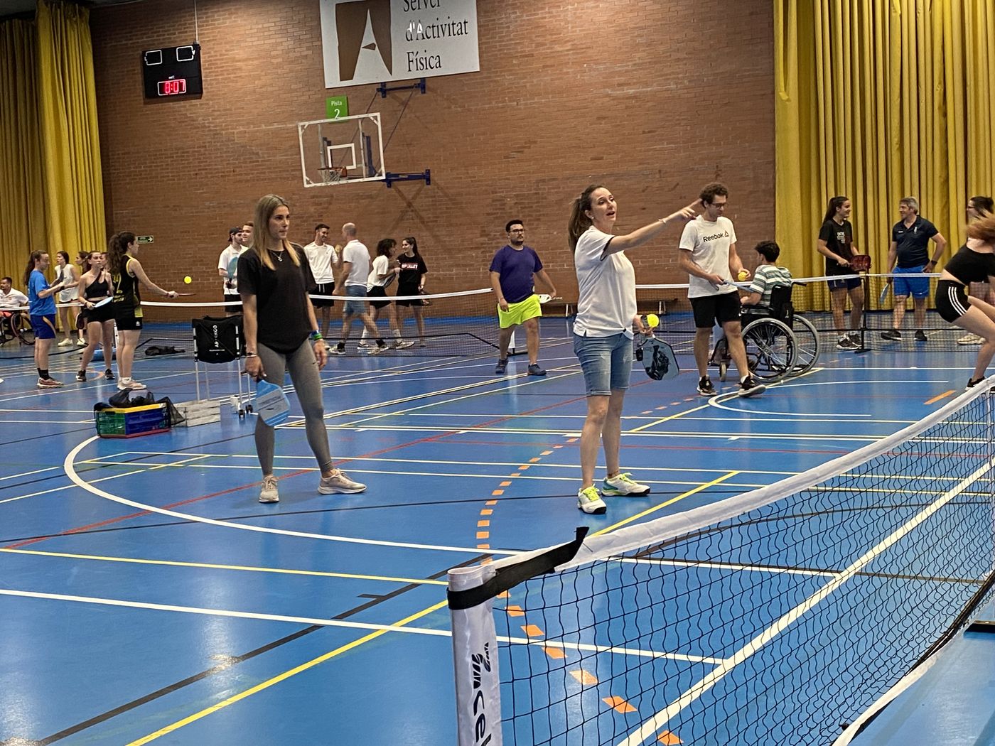 LEl Pickleball en la Universidad Autónoma de Barcelona UAB