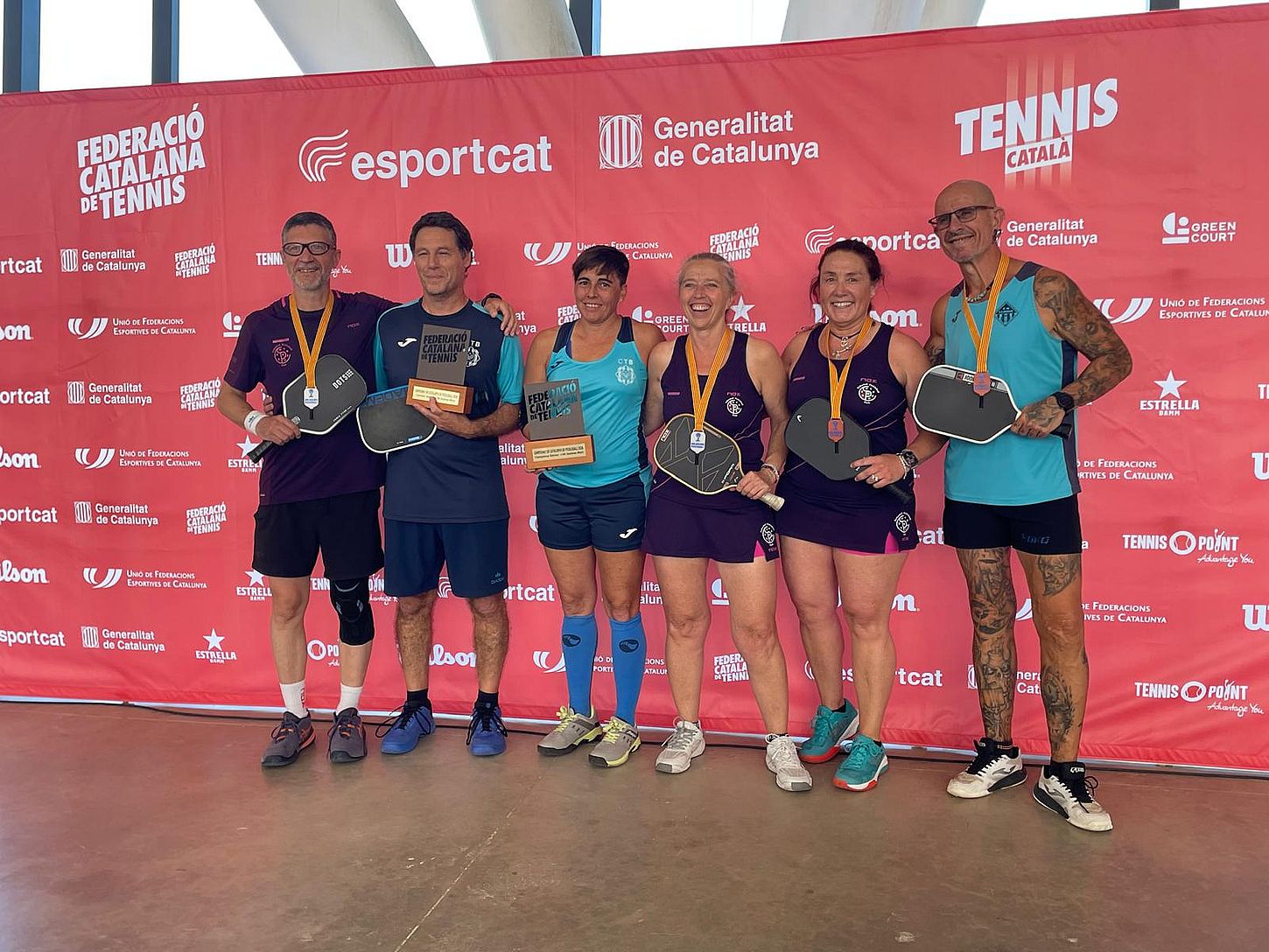 El Sabadell Pickleball Club brilla en la Copa Catalunya celebrada en Sabadell