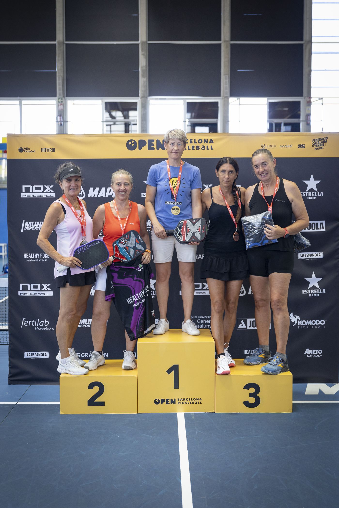 Celebrado con éxito el primer Barcelona Pickleball Open