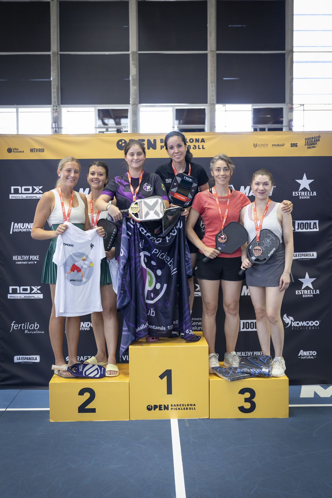 Celebrado con éxito el primer Barcelona Pickleball Open