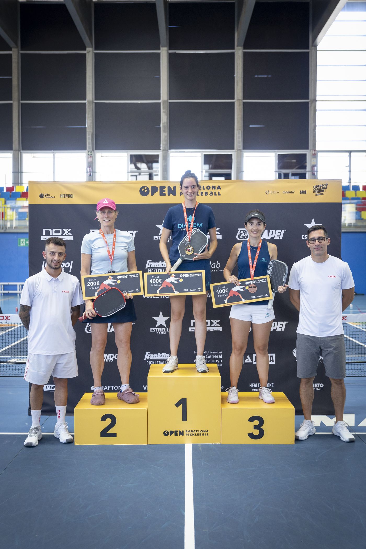 Celebrado con éxito el primer Barcelona Pickleball Open