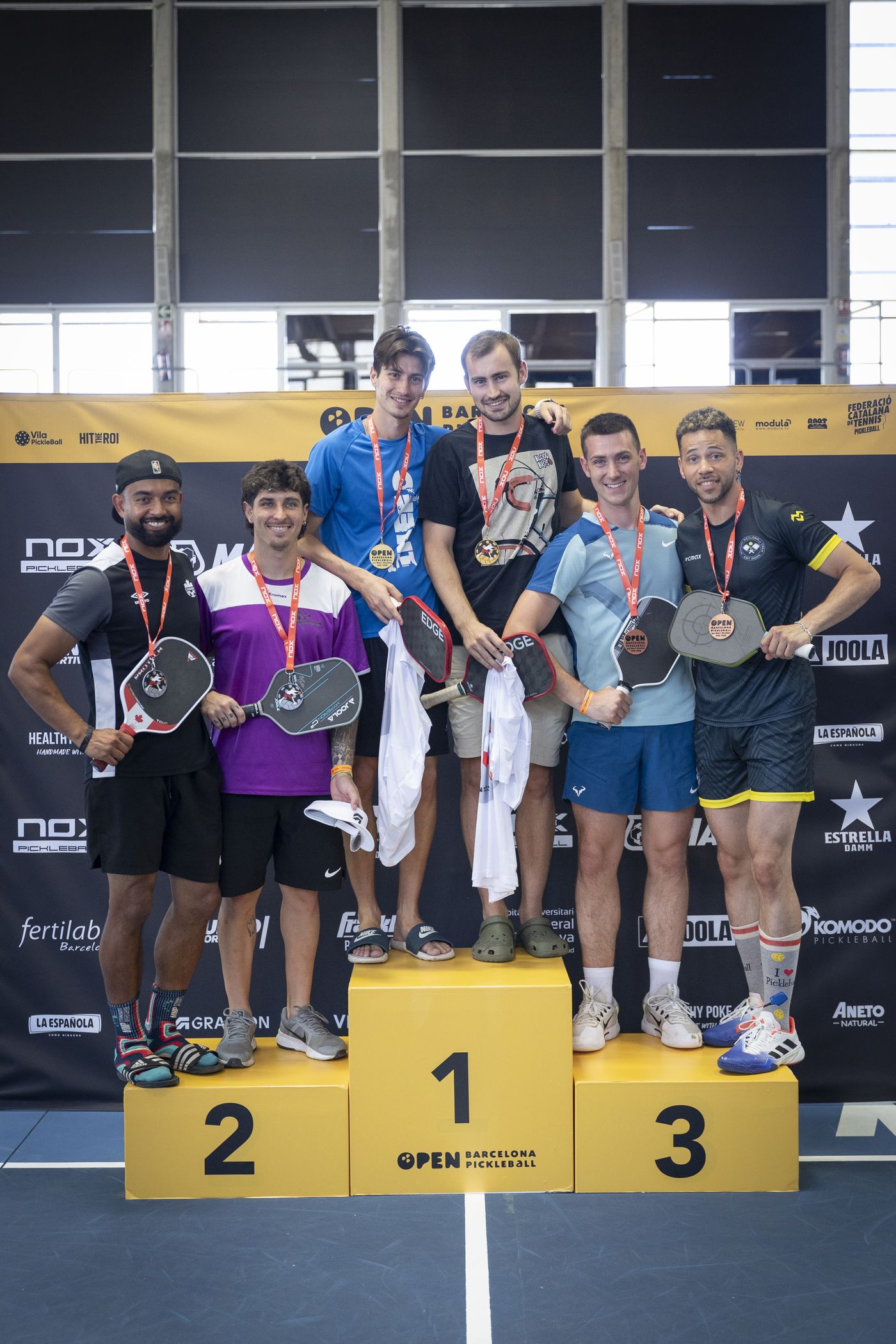 Celebrado con éxito el primer Barcelona Pickleball Open