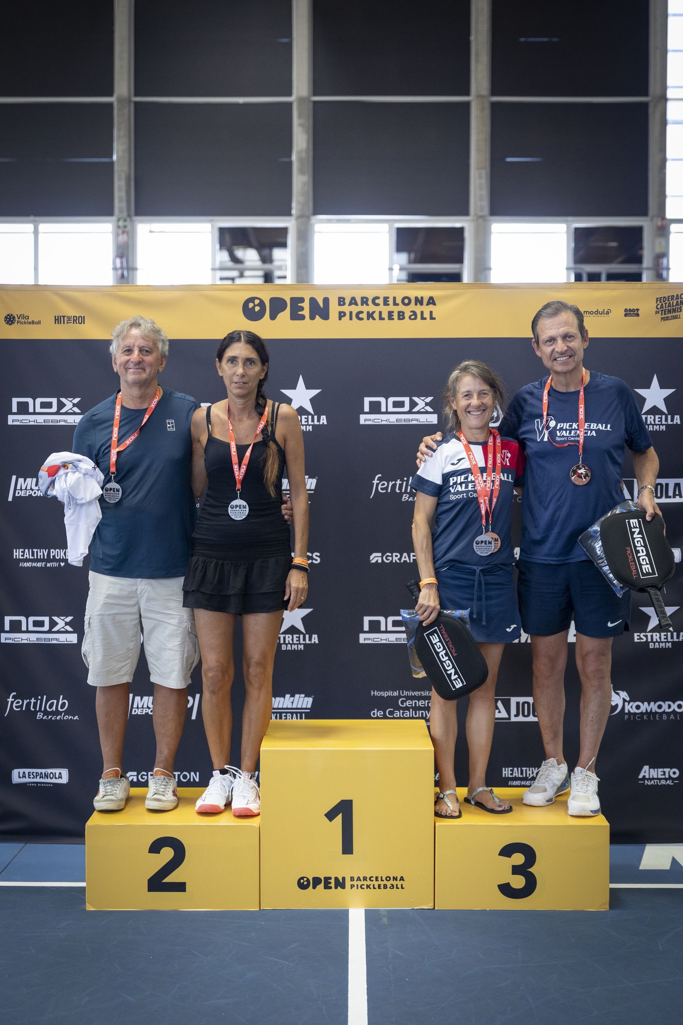 Celebrado con éxito el primer Barcelona Pickleball Open