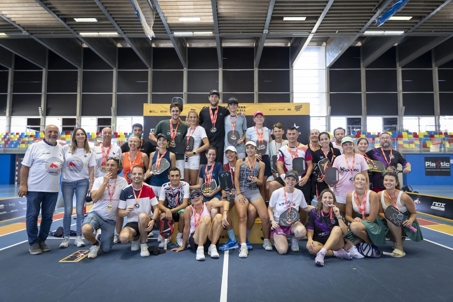 Celebrado con éxito el primer Barcelona Pickleball Open