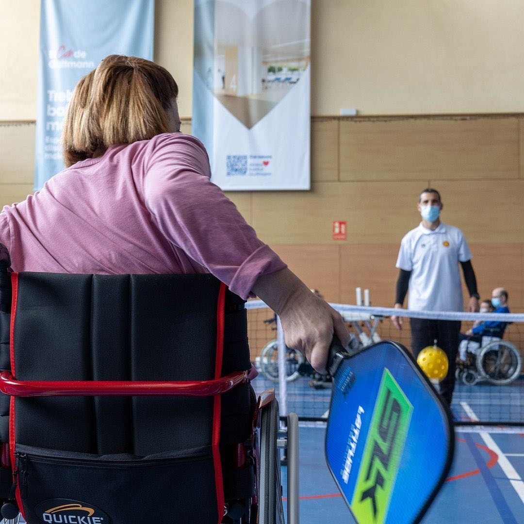 Primera jornada de Pickleball adaptado en el Instituto Guttmann