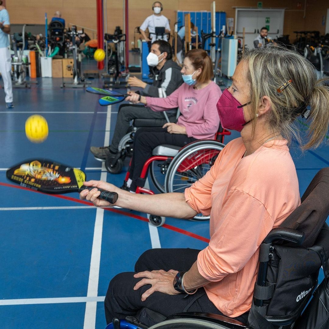 Primera jornada de Pickleball adaptado en el Instituto Guttmann