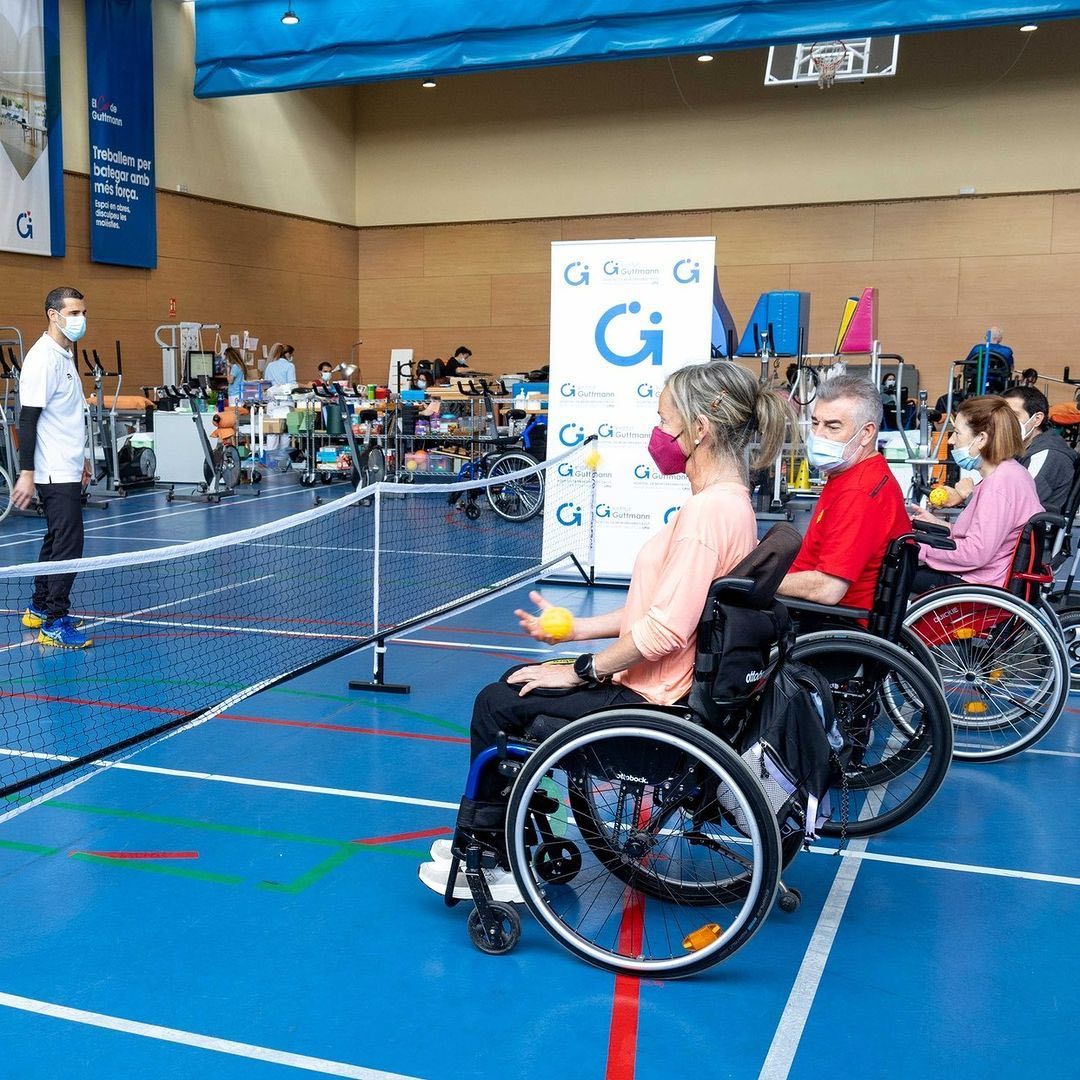 Primera jornada de Pickleball adaptado en el Instituto Guttmann