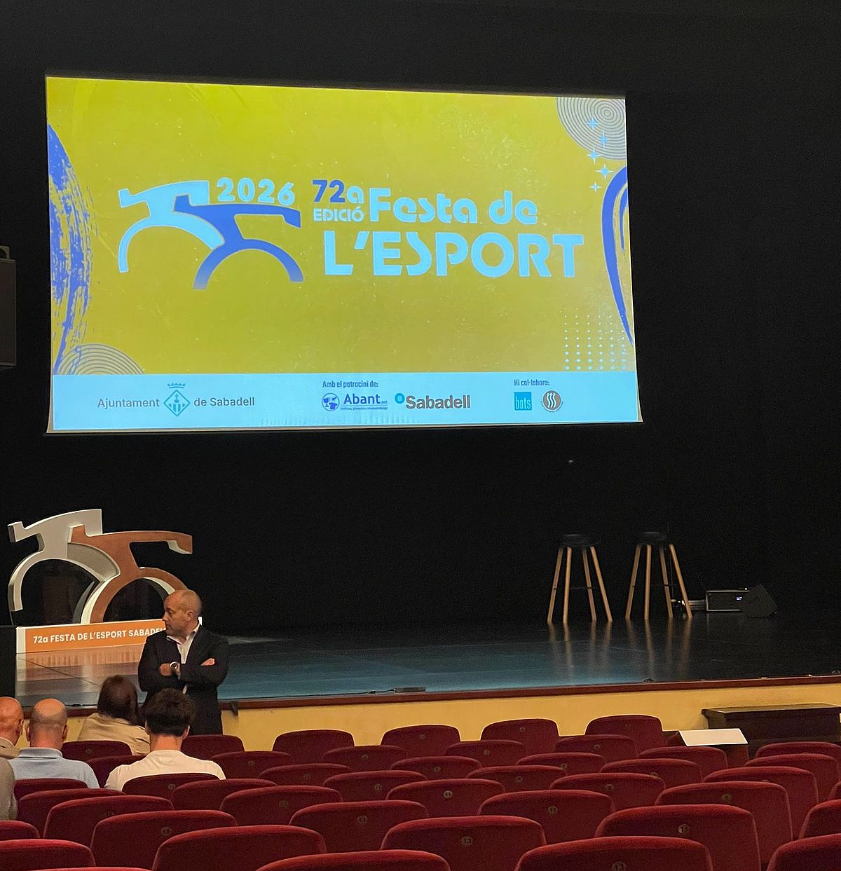 EL SPV es premiado con el galardón a la entidad de promoción deportiva en la Festa de L'Esport de Sabadell
