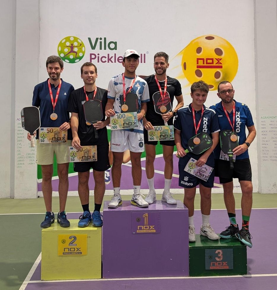 Vila Pickleball cierra con gran éxito su Torneo 4S Autumn