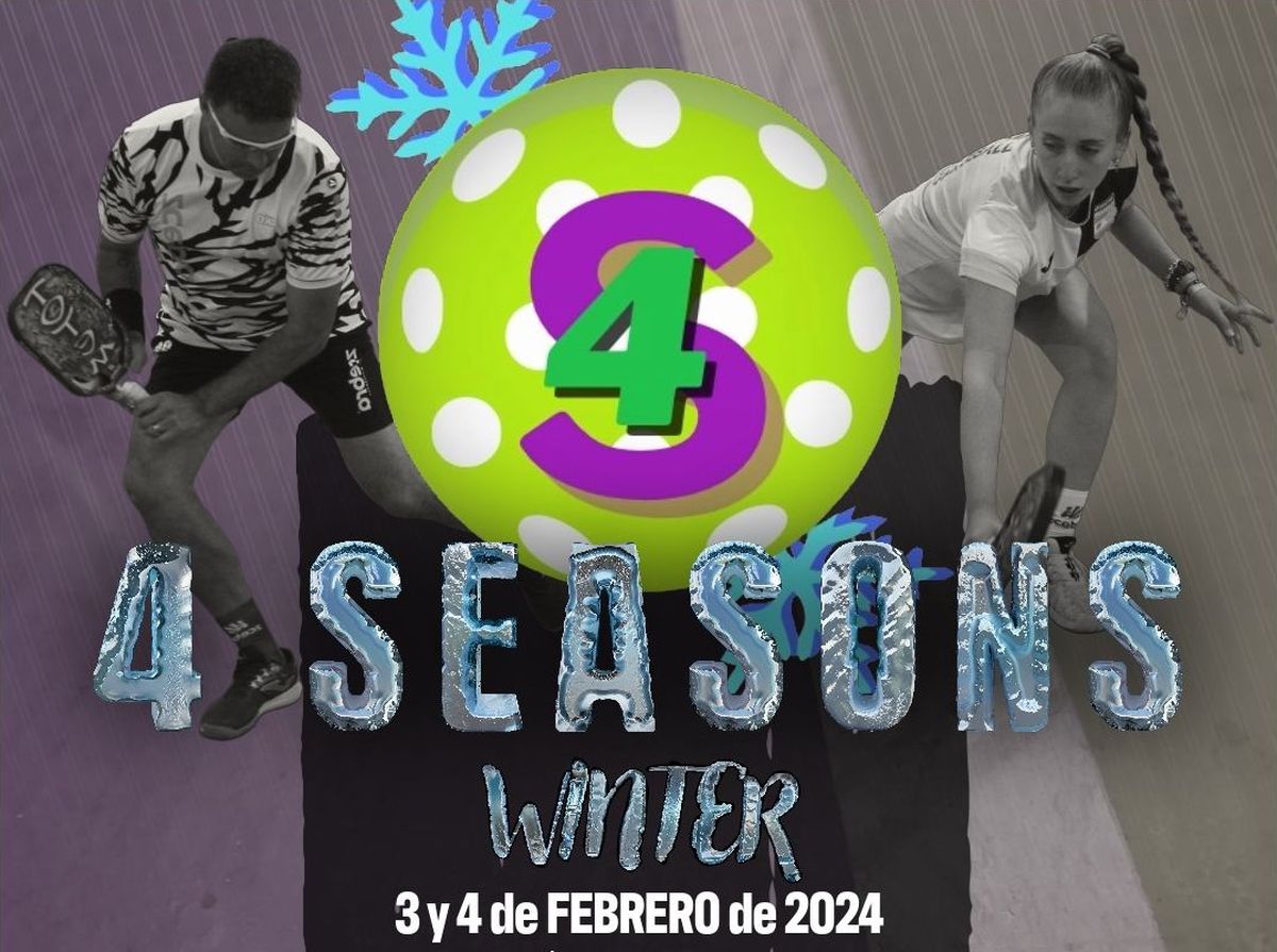 Torneo de Invierno de Vila Pickleball. El primero de las 4 SEASONS 2024