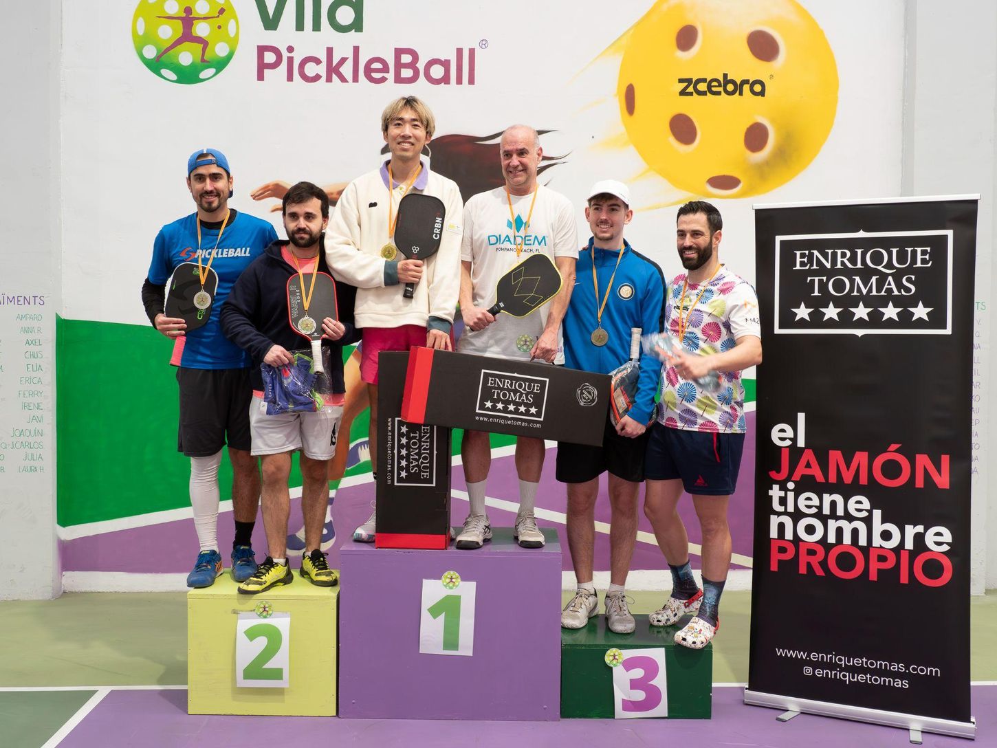 El 4 Seasons Vila Pickleball acoge con éxito la primera parada del 2024, el Winter Tournament