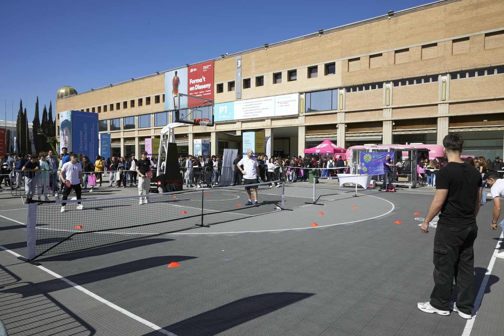 Vila Pickleball estuvo presente en el Saló de l'Ensenyament 2023