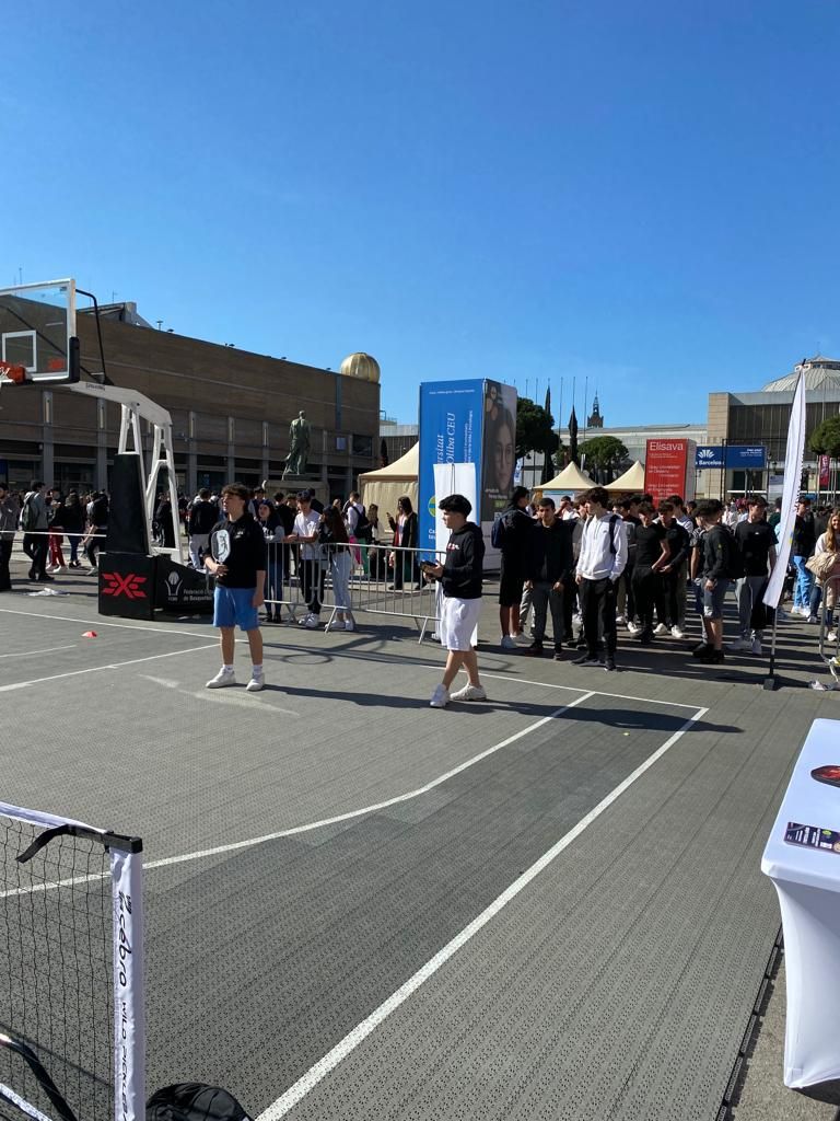 Vila Pickleball estuvo presente en el Saló de l'Ensenyament 2023