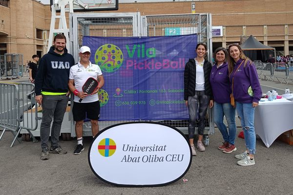 Vila Pickleball estuvo presente en el Saló de l'Ensenyament 2023