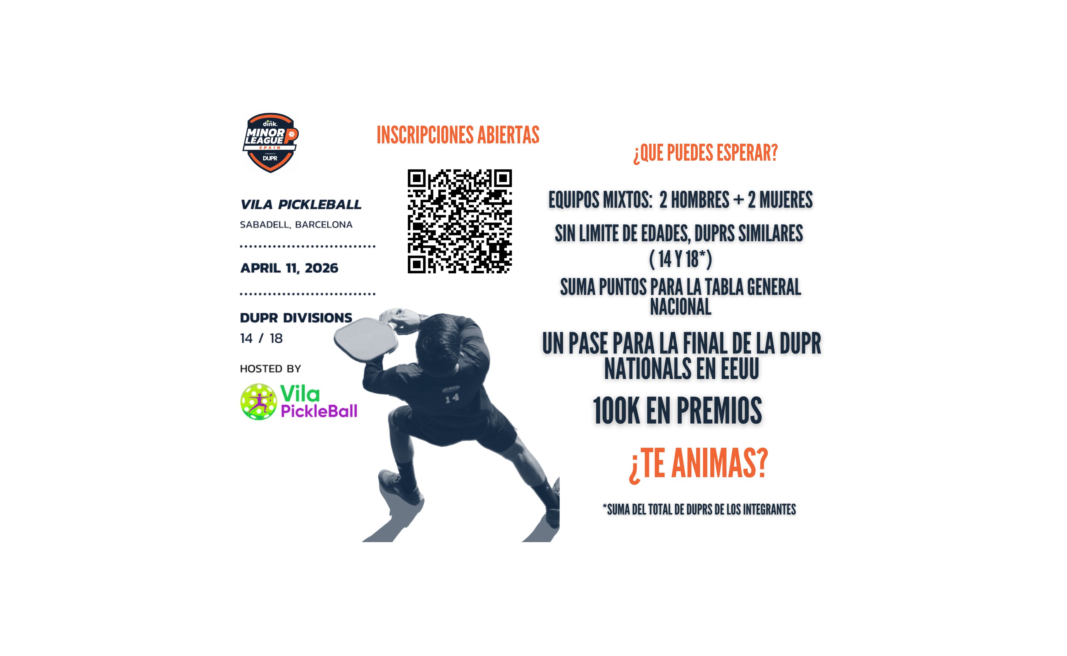torneo vilapickleball vila pickleball pistas en barcelona