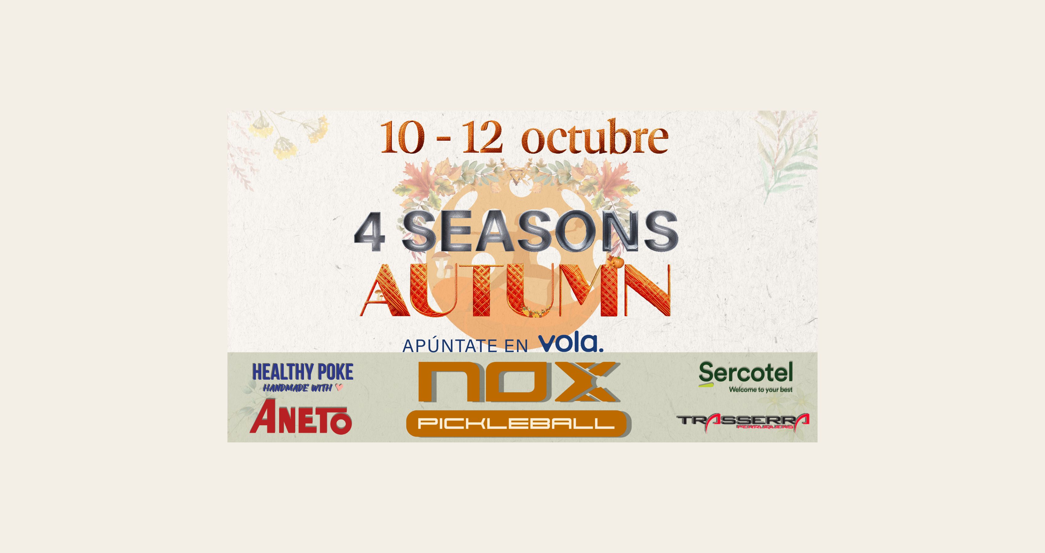 four seasons vila pickleball pistas en barcelona
