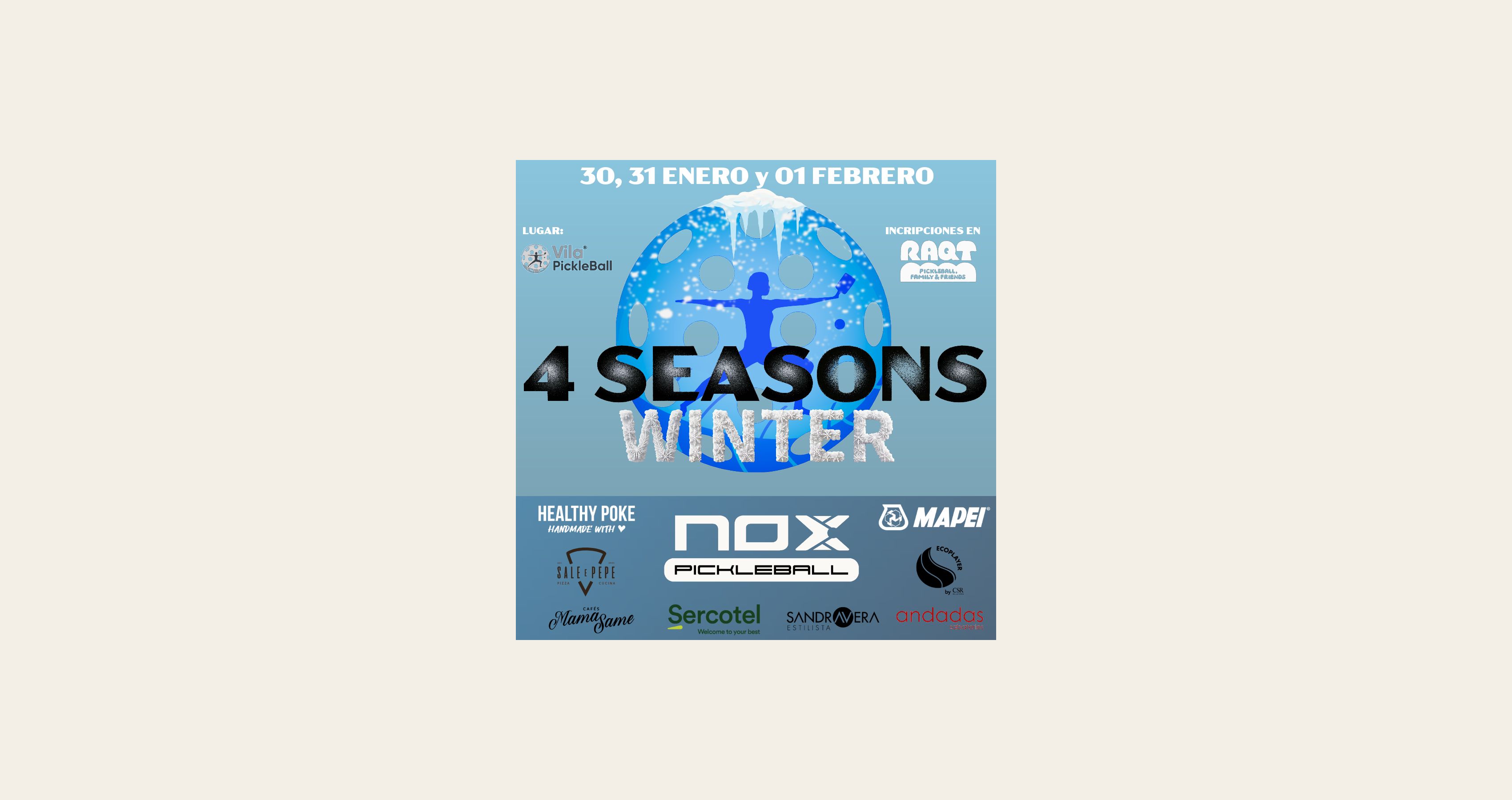 four seasons vila pickleball pistas en barcelona