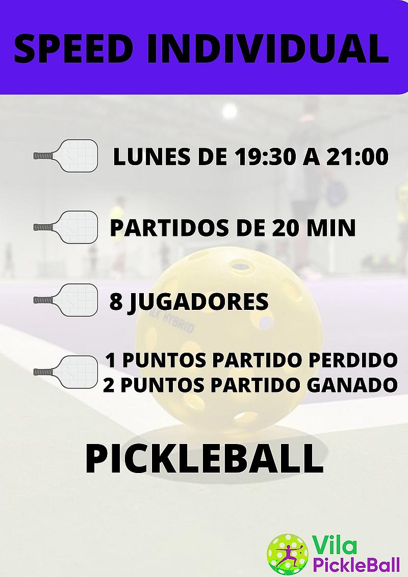 Speed individual Pickleball speed individual Pickleball
